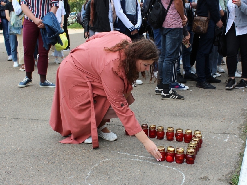 Акция в память о жертвах Беслана прошла в ЗабГУ